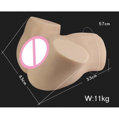 Silicone Big Ass 3D sex doll